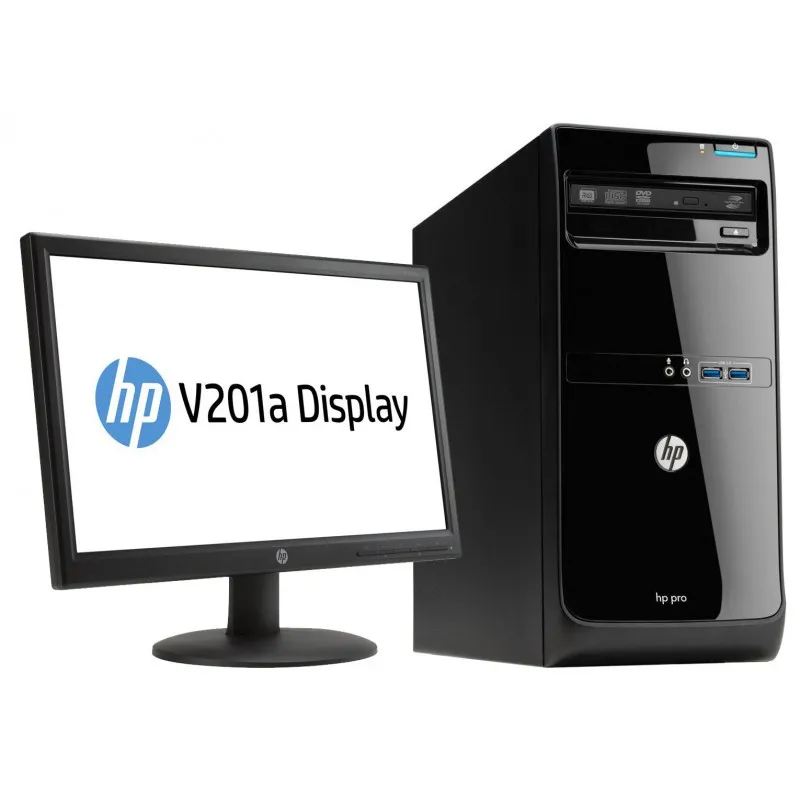 Ordinateur PC Bureau HP 3500 Pro / Core I3-3220 3.30Ghz – 4 Go Ram – Disque 500Go écran 19 – Image 2