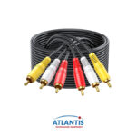 Cable AV RCA mâle à mâle 10m