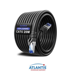 Câble réseau LAN RJ45 Noir – 5m