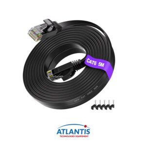 Câble réseau LAN RJ45 Noir – 20m