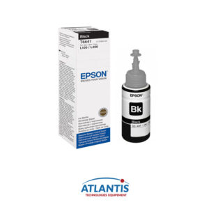 BOUTEILLE D'ENCRE EPSON T6641 NOIR 70ML