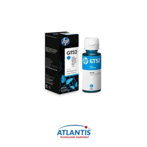 BOUTEILLE D'ENCRE ORIGINALE HP GT52 / CYAN / 70ML