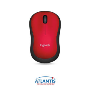 Souris sans FIL LOGITECH M185 / ROUGE