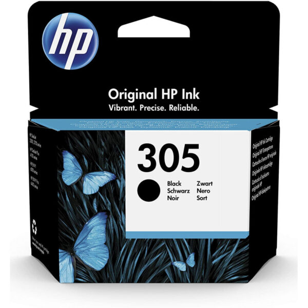 Cartouche D’encre HP 305 Noir AUTHENTIQUE – Image 4