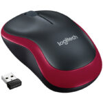 Souris sans FIL LOGITECH M185 / ROUGE