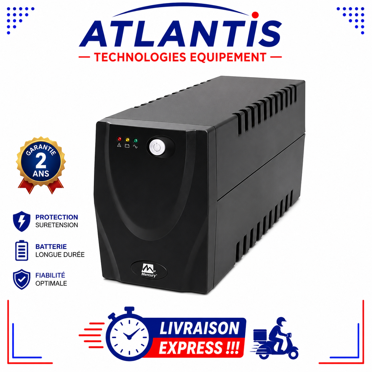 Onduleur Mercury 1500 VA Élite Pro – Image 2