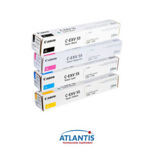 Toner Canon CEXV-65 Noir/Bleu/Jaune/Rouge pour Ir 3326i