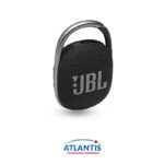 Mini enceinte JBL Clip 4 Noir sans fil - Bluetooth 5.1 - Conception étanche IP67