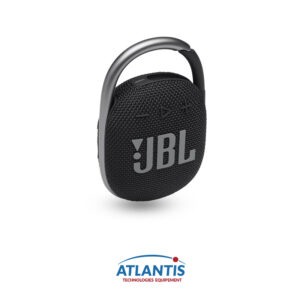 Mini enceinte JBL Clip 4 Noir sans fil - Bluetooth 5.1 - Conception étanche IP67