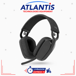 Casque sans fil Logitech Zone Vibe 100 Graphite- Bluetooth 5.2 - double microphones anti-parasite