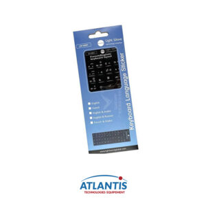 Sticker Clavier en français, AZERTY Noir