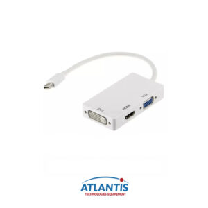 Adaptateur Mini-DisplayPort Vers HDMI, DVI Et VGA