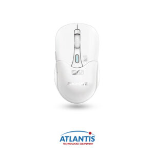 Souris ergonomique sans fil Promate 1 600 DPI Blanc