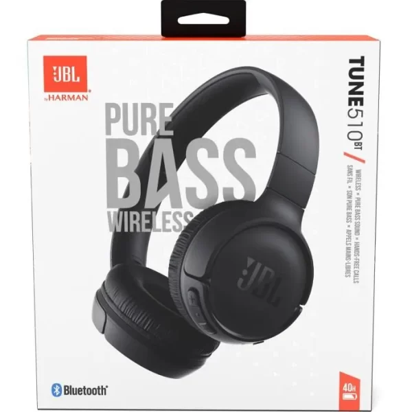 Casque JBL Tune 510BT Noir