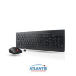 Ensemble clavier et souris sans fil Lenovo 510 Noir