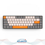 Clavier sans fil Arizone BK-035 2,4 GHz  – Touches interchangeables – Batterie remplaçable – Nano-récepteur USB