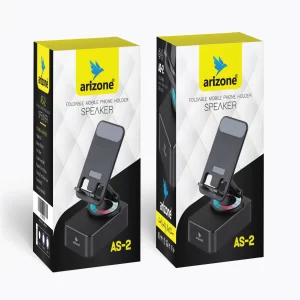 Support pour téléphone pliable Arizone AS-2 avec haut parleur