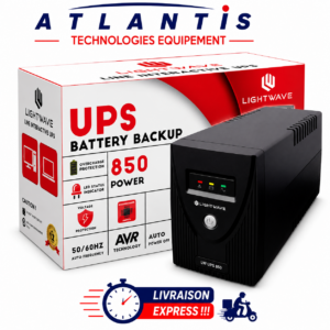 ONDULEUR LIGHT WAVE 850VA UPS