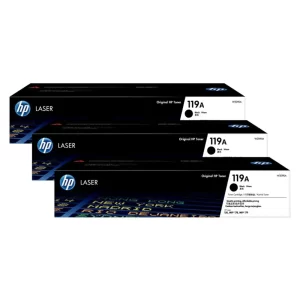 Cartouche de toner laser HP 119A noir/cyan/magenta/jaune