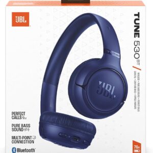 JBL Tune 530 BT, Casque Audio sans Fil , Bluetooth 6.0, autonomie jusqu'à 76 h