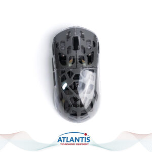 Souris sans fil Arizone Dual Mode avec éclairage RGB, Bluetooth et 2,4 GHz, boutons avant/arrière