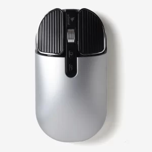 Souris sans fil Arizone A103 Bluetooth 2,4 GHz avec adaptateur USB, défilement ultra-rapide,