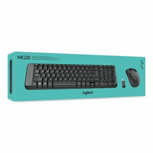 Ensemble souris + clavier sans fil Logitech MK220