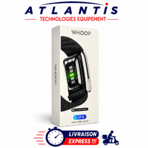 WHOOP Life – Capteur Santé et Fitness – Abonnement 12 Mois – Moniteur d'activité 24h/24 et 7j/7 Style:Life