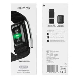 WHOOP Life – Capteur Santé et Fitness – Abonnement 12 Mois – – Moniteur d'activité 24h/24 et 7j/7 Style:Life