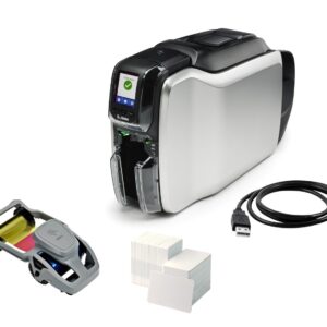 Imprimante à cartes Zebra ZC300, double face 12 (300 dpi), USB, Ethernet,