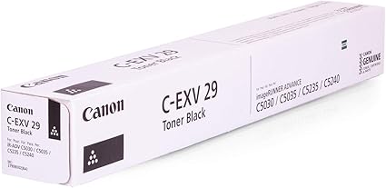 Toner CANON C-EXV 29 Noir de 36000 pages - cartouche laser de marque CANON