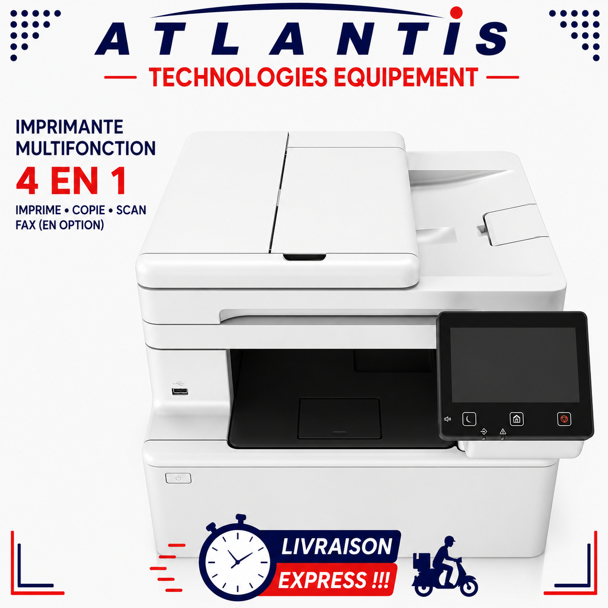 Imprimante Canon i-SENSYS MF667Cdw multifonction laser couleur 4-en-1 A4 (USB 2.0/Wi-Fi/Ethernet) – Image 2